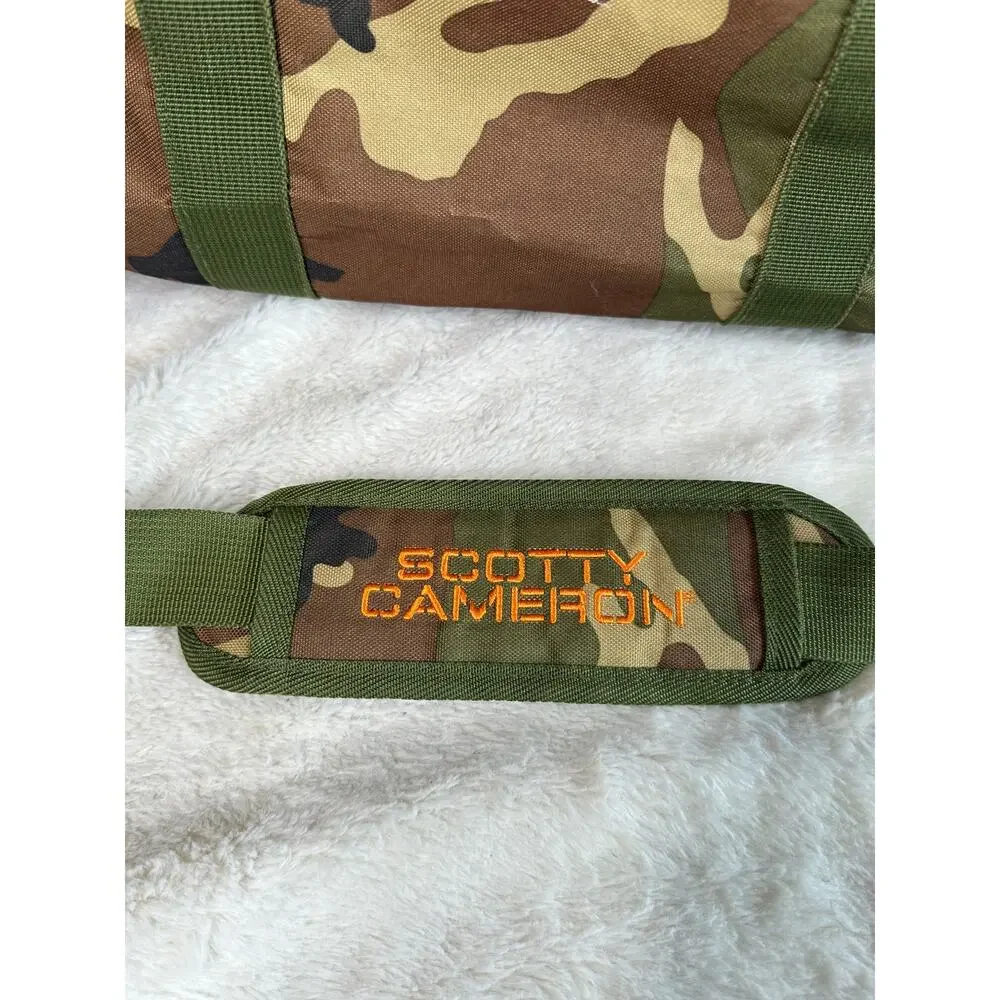 PETER MILLAR x SCOTTY CAMERON Club Membership Camouflage Duffle Bag